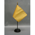 Amber Yellow Nylon Premium Color Flag Fabric